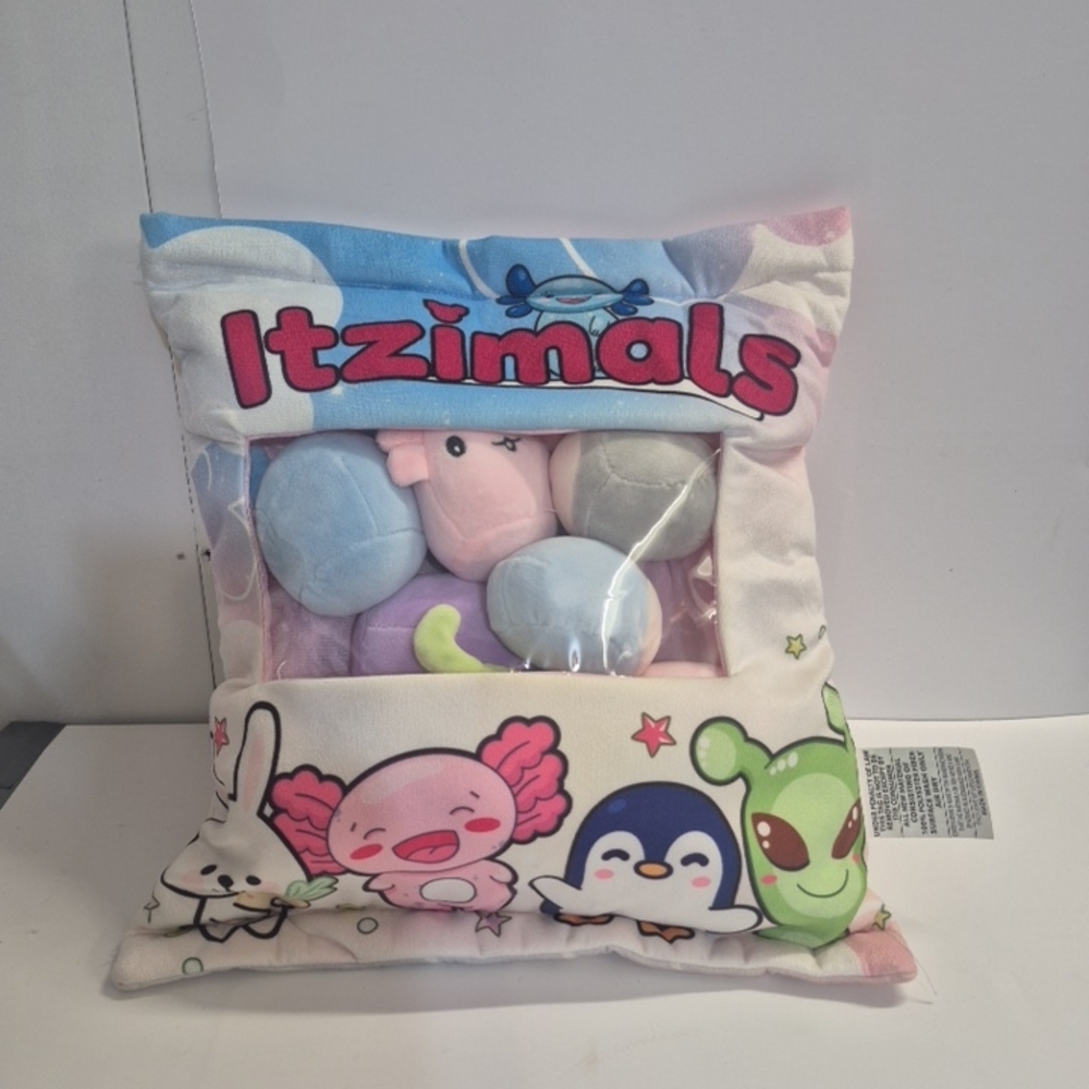 Itzimals Plush Display Pillow - Pastel Multicolor